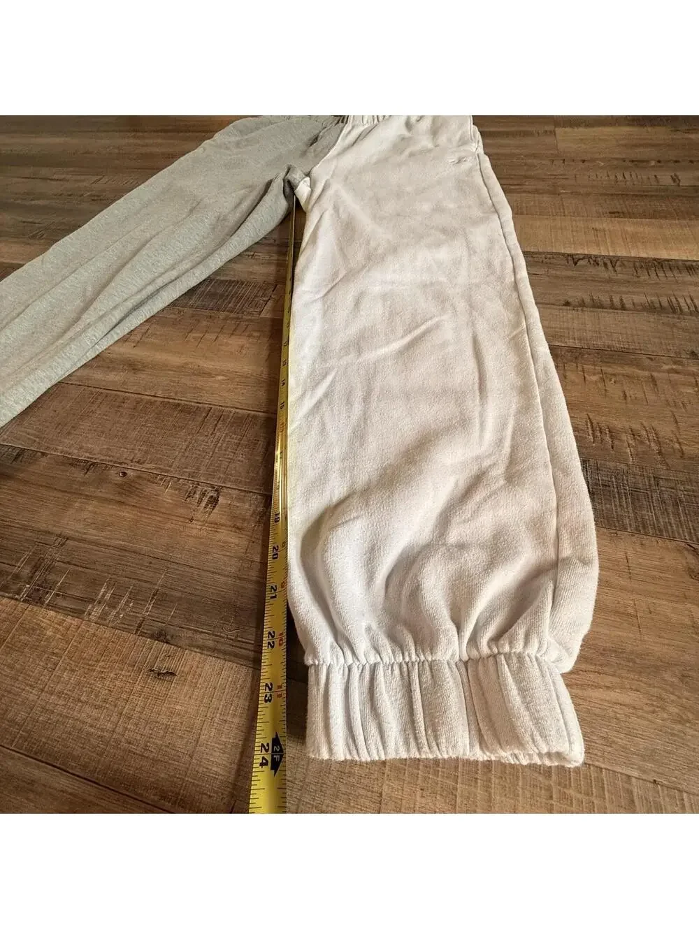 Women’s Hollister Ultra High-Rise Logo Gray/white Sweatpants Pants Joggers sz‎ S